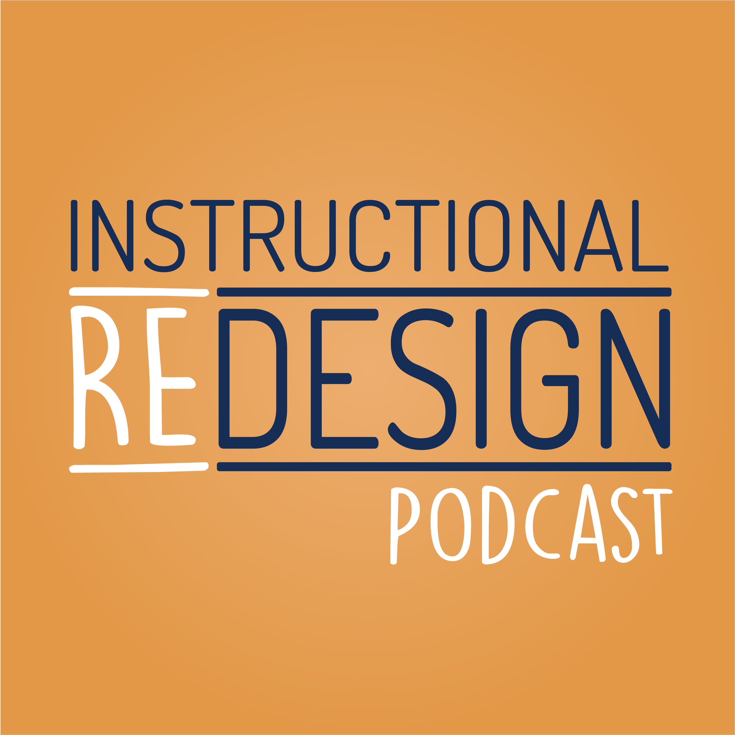 Instructional Redesign Podcast - podcast cover